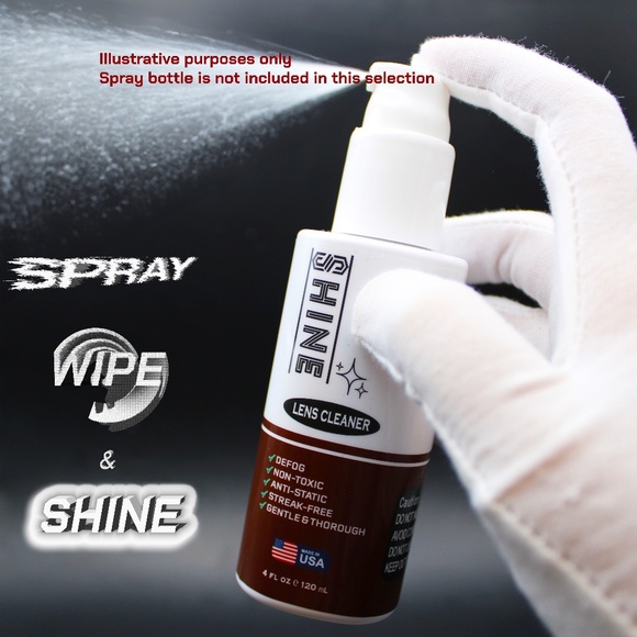 🛢️SHINE Liquid Lens Cleaner REFILL 34oz Made in USA - Picture 4 of 9
